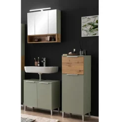 Badezimmermöbel Set Skandi Loenie