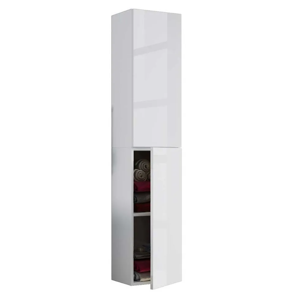 Badezimmermöbelset weiß modern Lorencia