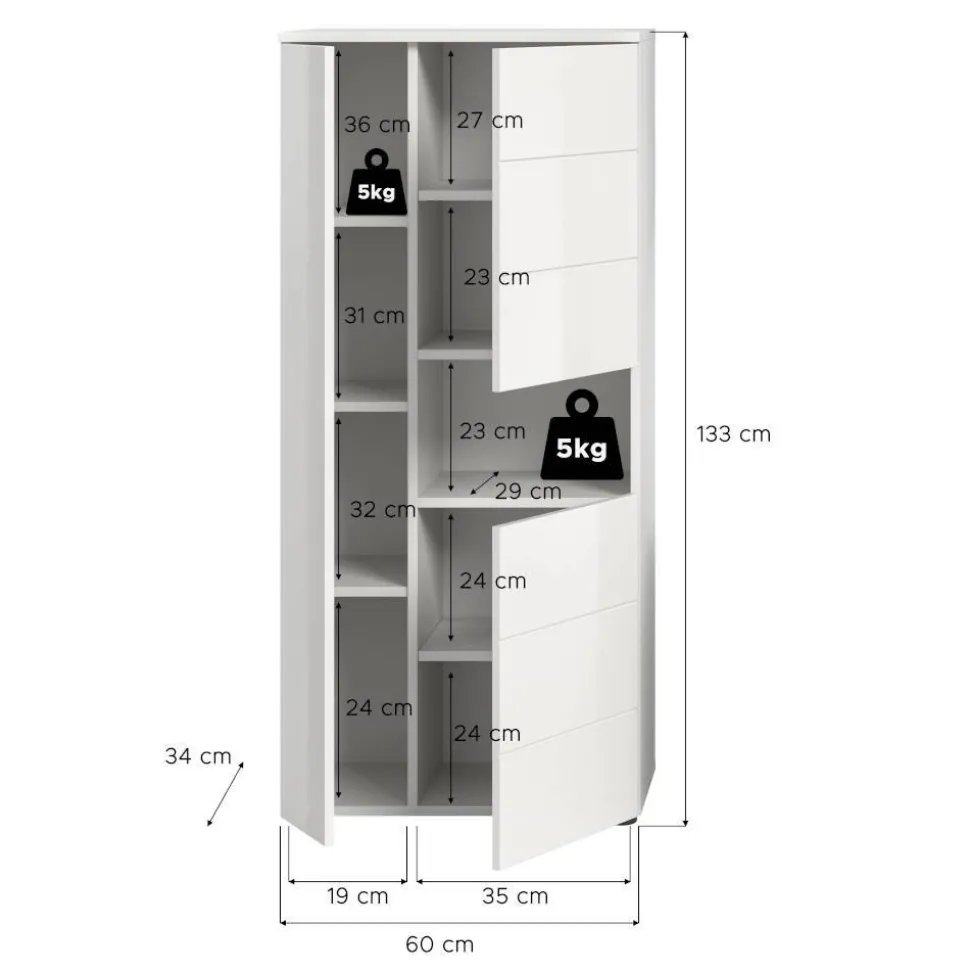 Badezimmermidischrank Adeass