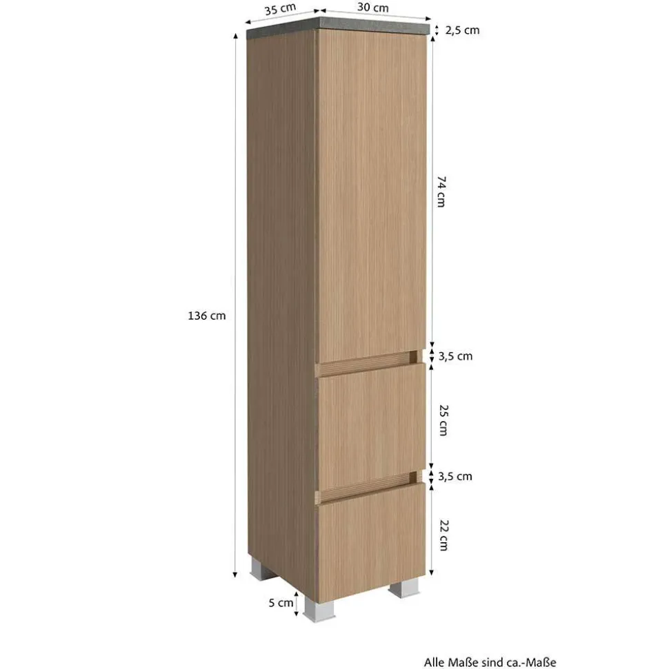 Badezimmermidischrank Mino