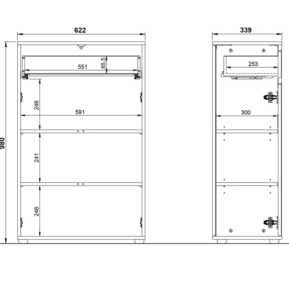 Badezimmerschrank Apulciana