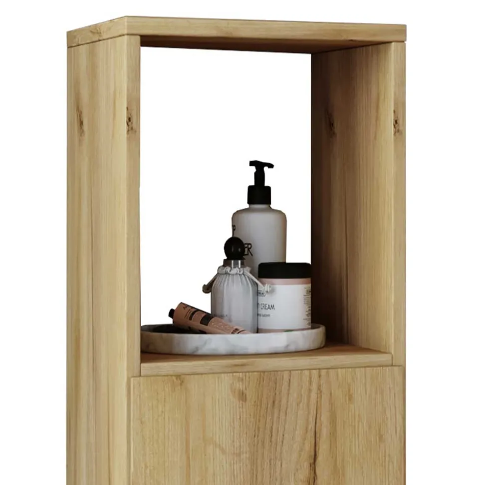 Badezimmerschrank schmal Fancys