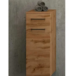Badezimmerschrank schmal Longos
