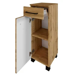 Badezimmerschrank schmal Longos