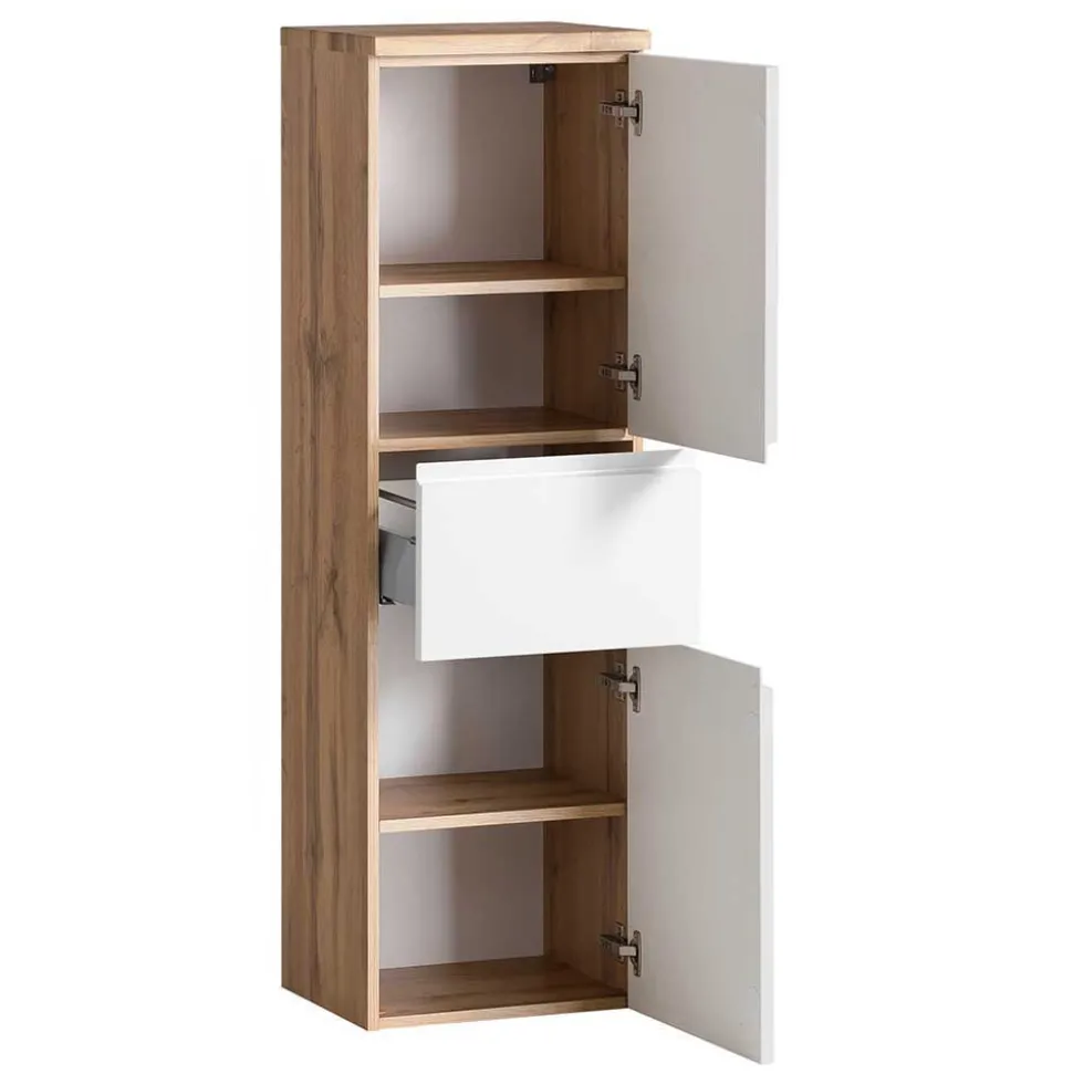 Badezimmerset mit Spiegelschrank Lactona