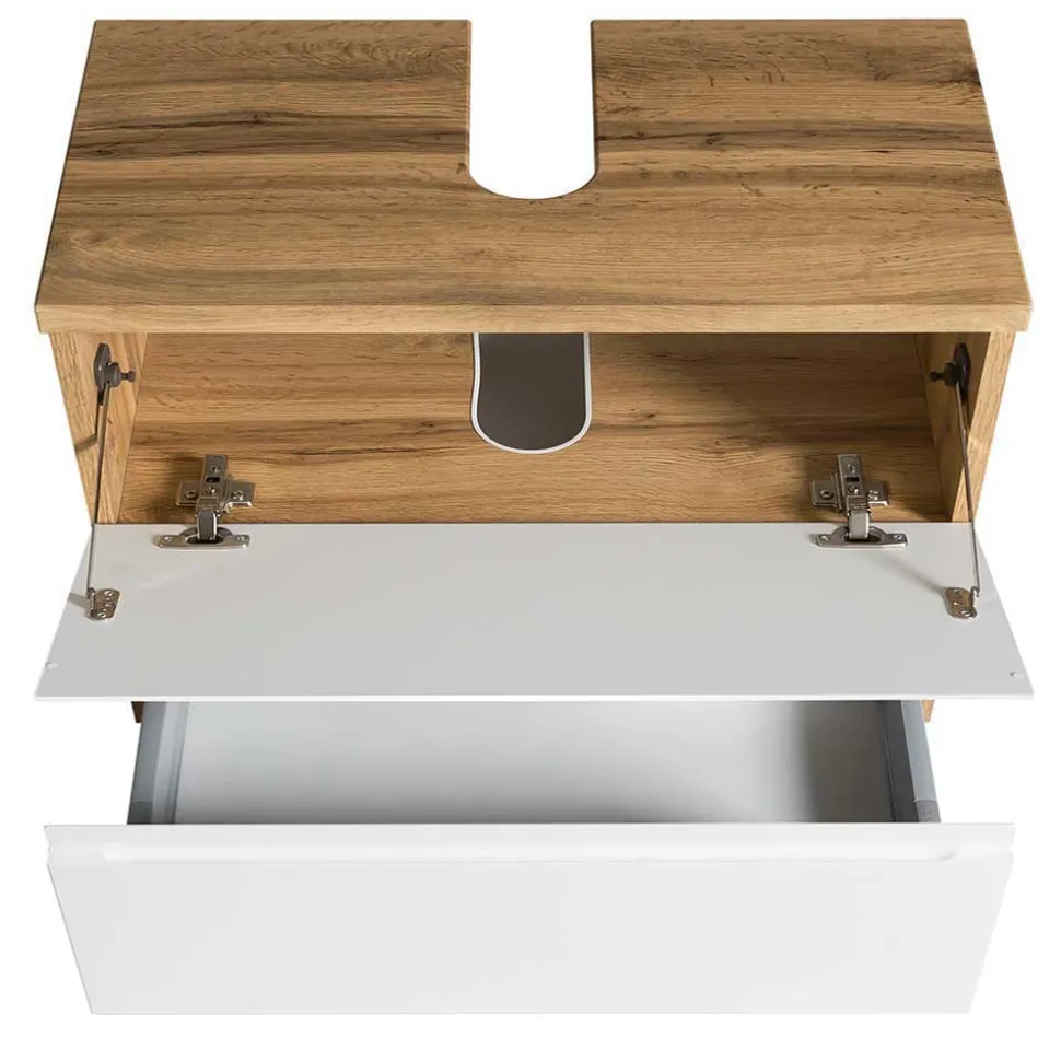 Badezimmerset mit Spiegelschrank Lactona