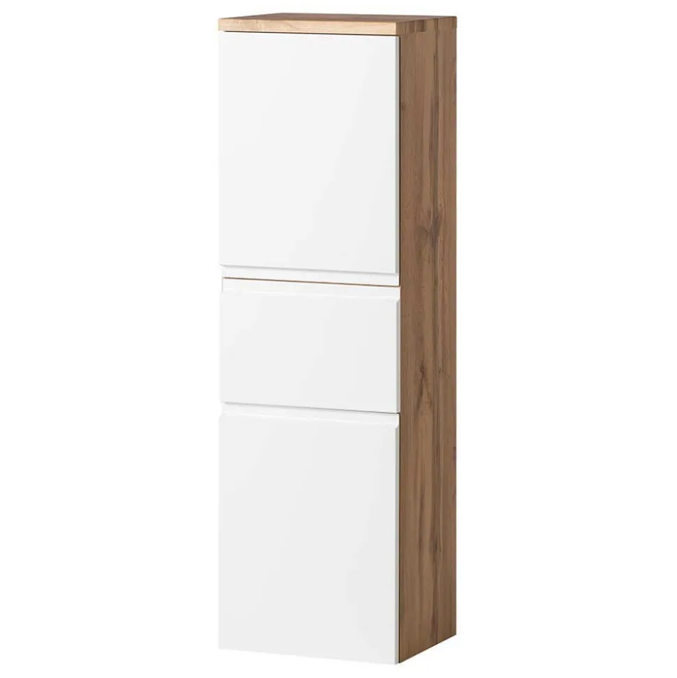 Badezimmerset mit Spiegelschrank Lactona