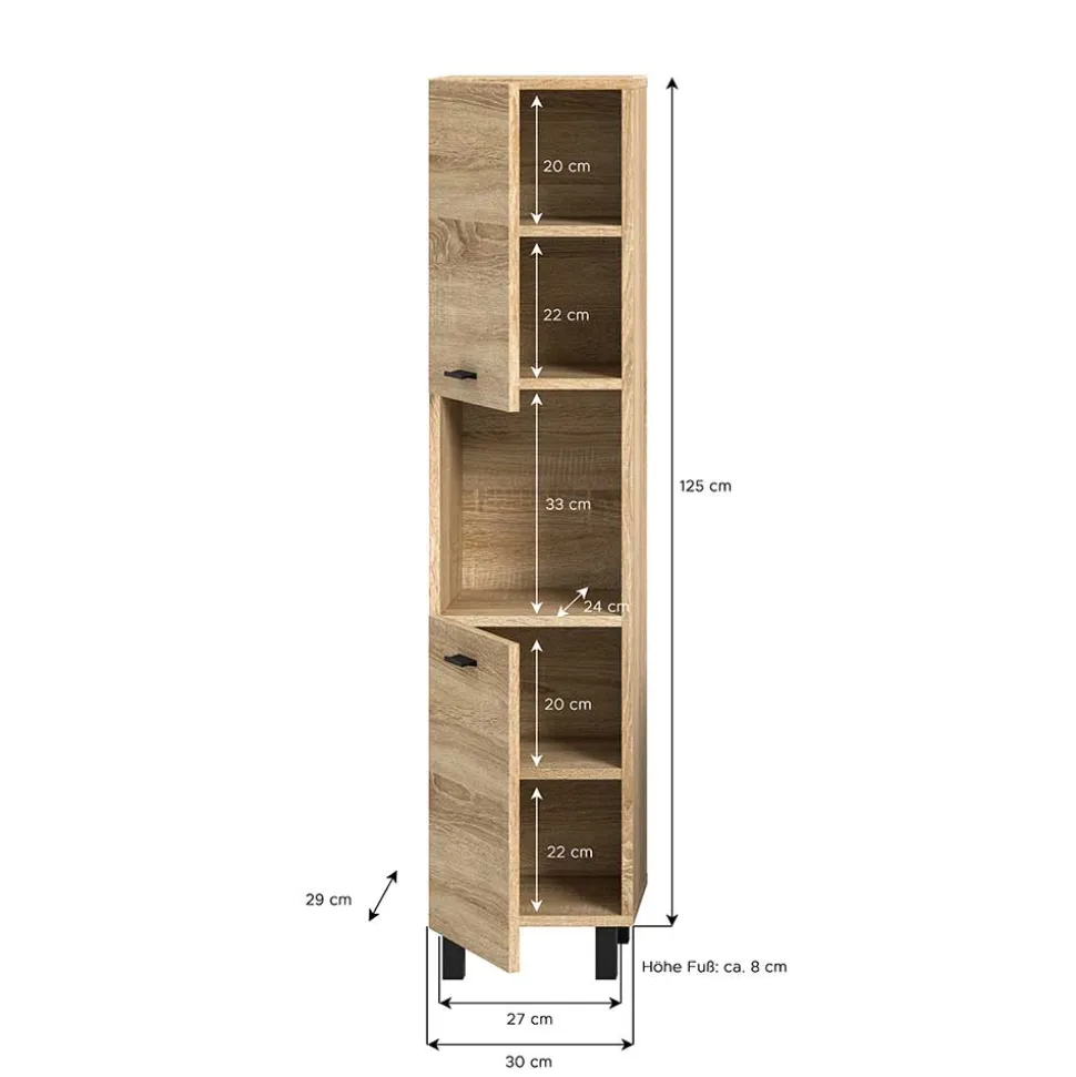Badhochschrank Mutano