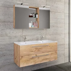 Badmöbel mit Spiegelschrank Lasina
