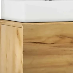 Badmöbel Set Holzoptik Cudalo