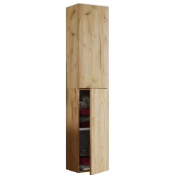 Badmöbel-Set Holzoptik Cudalo