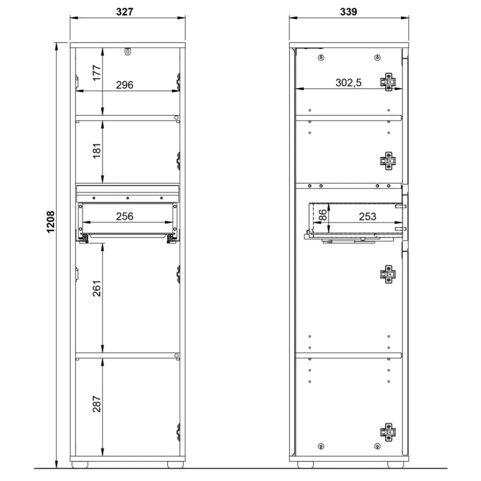 Badmidischrank Apulciana