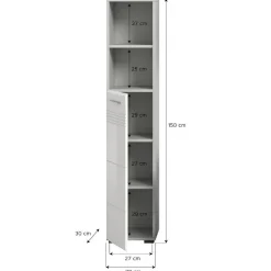 Badmidischrank Ladidas