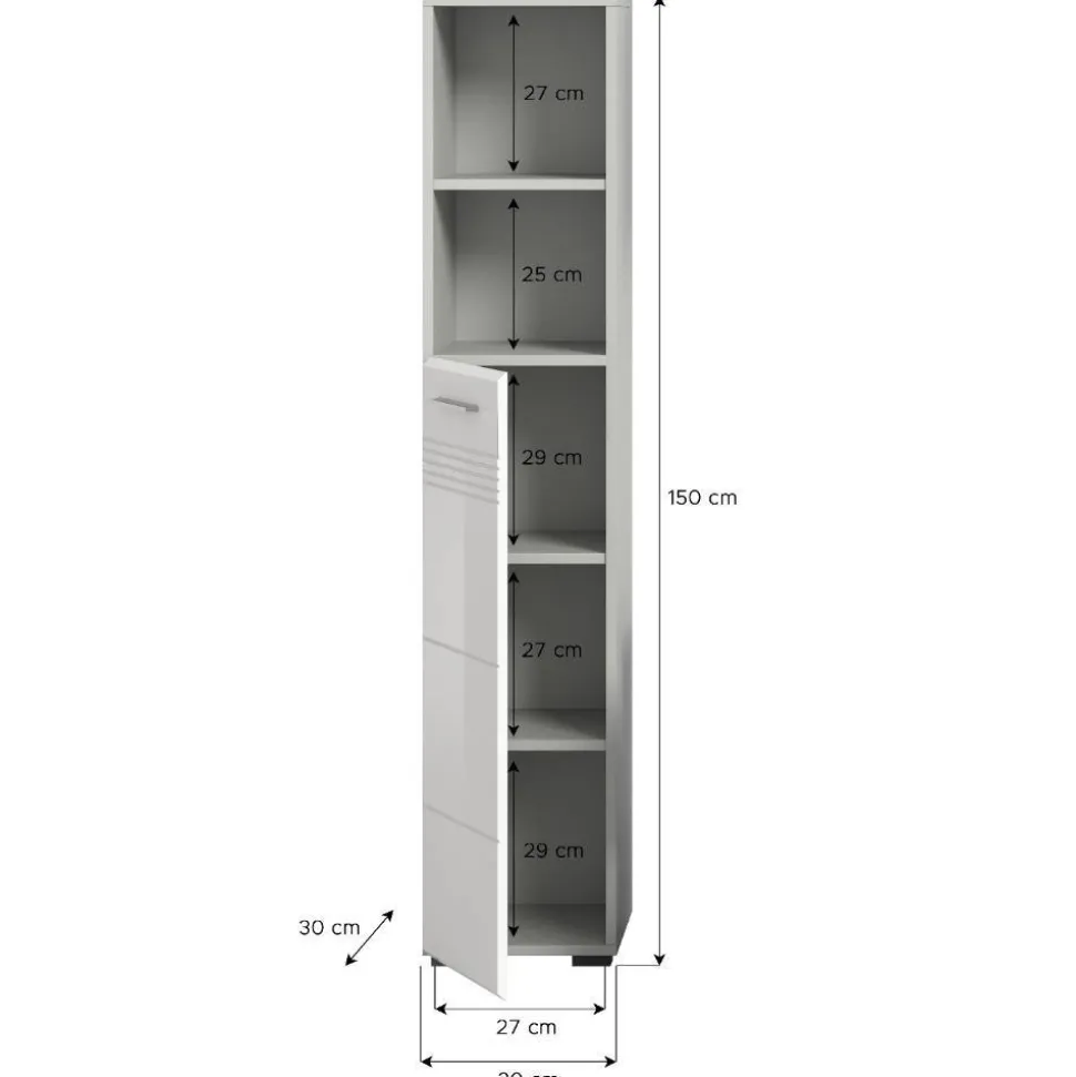 Badmidischrank Ladidas