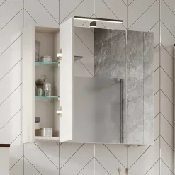 Badschrank mit Spiegel Elise
