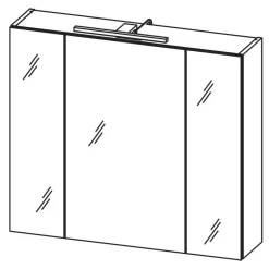 Badschrank mit Spiegel Elise