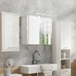 Badschrank mit Spiegel Peace