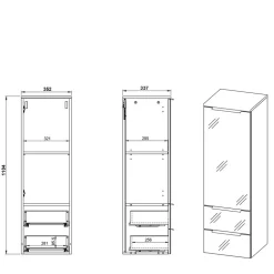 Badschrank Ontentas