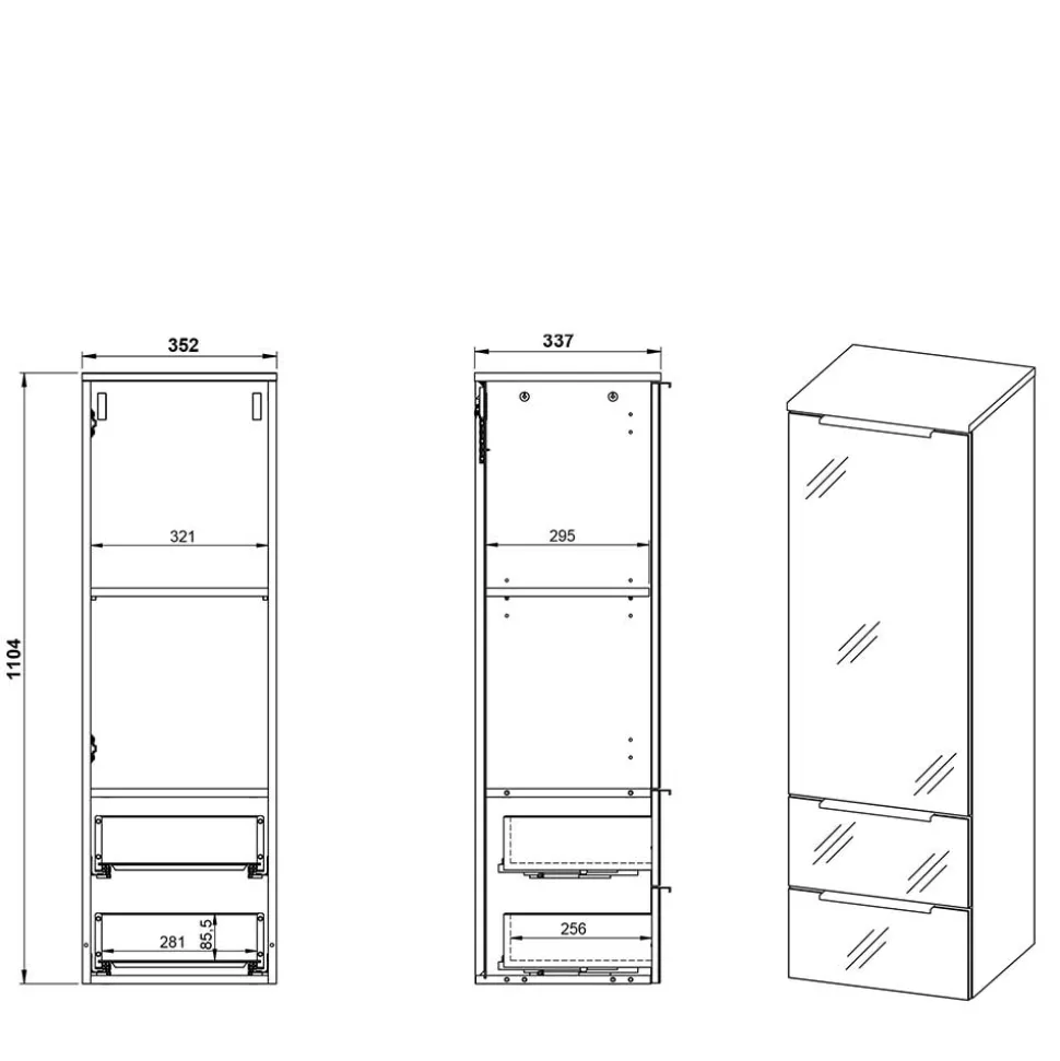 Badschrank Ontentas
