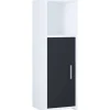 Badschrank Schwarz Weiß Panales