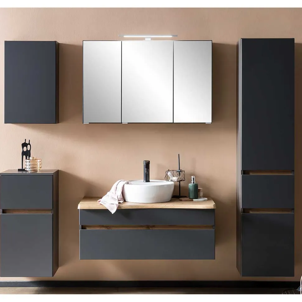 Badseitenschrank Pegruan