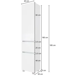 Badseitenschrank Vulray