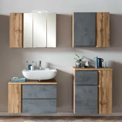 Badset mit Spiegelschrank Tagma