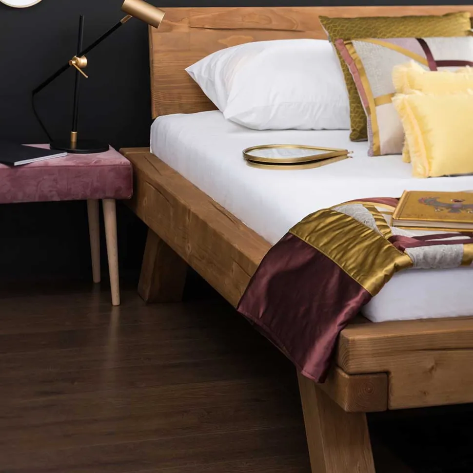 Balkenholz Bett Hawaian
