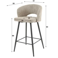 Barhocker Udessan
