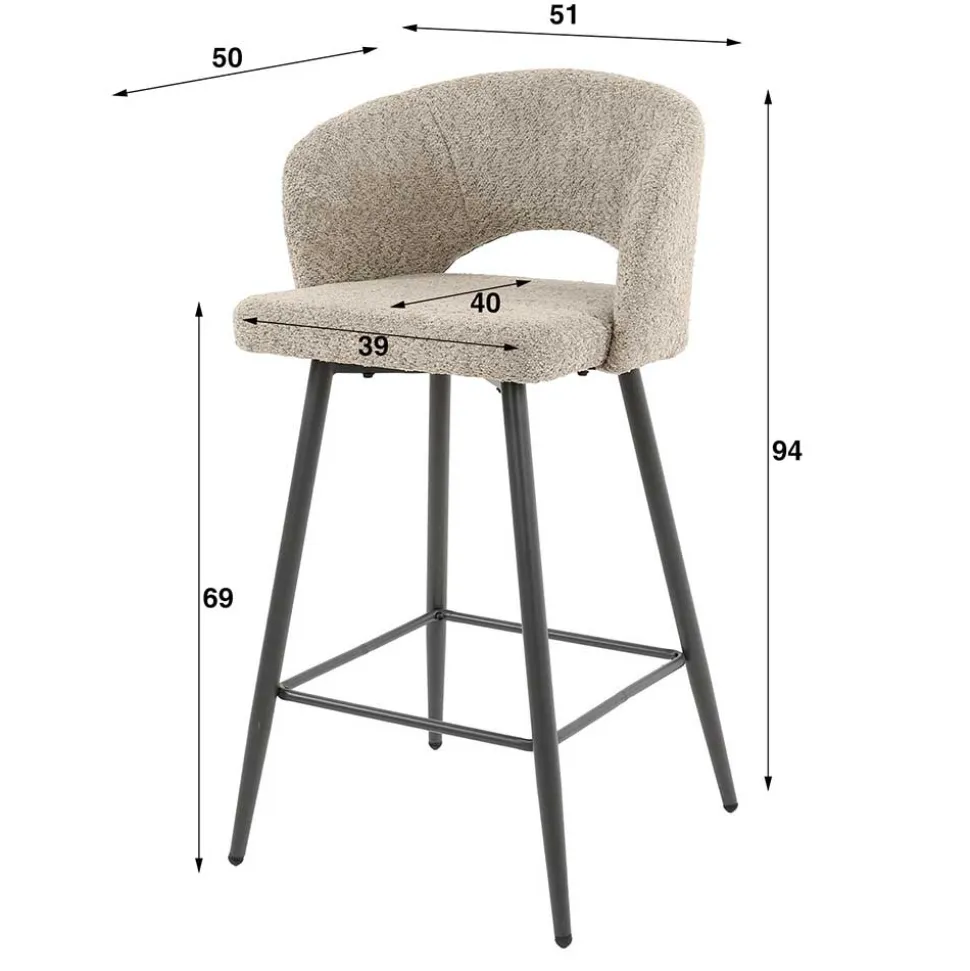Barhocker Udessan
