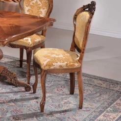 Barock Design Polsterstuhl Adessa