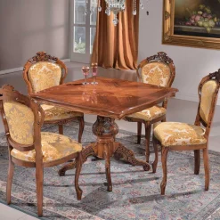 Barock Design Polsterstuhl Adessa
