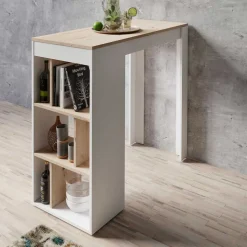 Bartisch mit Regal Blando