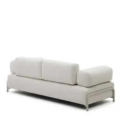 Beige Wohnzimmercouch Vivo