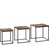 Beistelltisch 3er Set Rumion