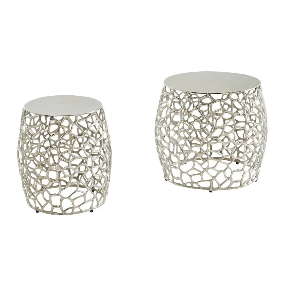 Beistelltisch Set Metall Curtis