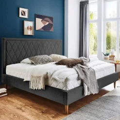Bett Anthrazit Vesperanza