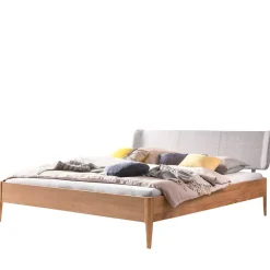 Bett Eiche hell geölt Lessima