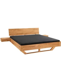 Bett mit Holzkufe Tamyno