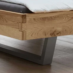 Bett mit Nachtkonsolen Vercion