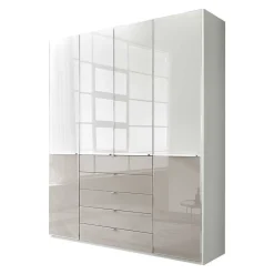 Bicolor Kleiderschrank Latina