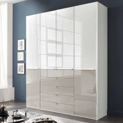 Bicolor Kleiderschrank Latina