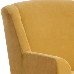 Big Sessel gelb Velours Mason