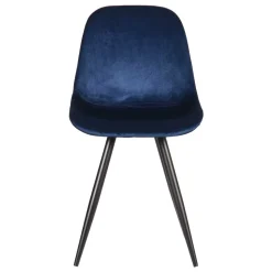 Blauer Samt Stuhl Set Loerena