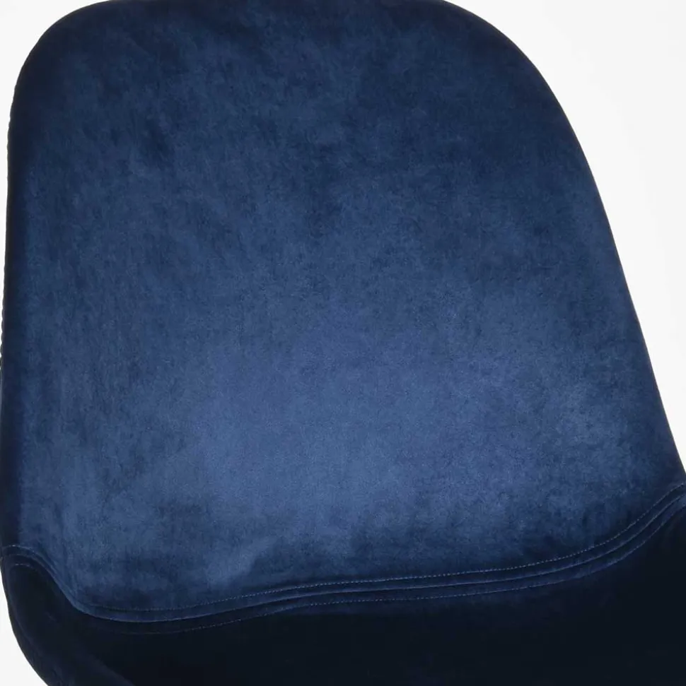 Blauer Samt Stuhl Set Loerena