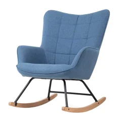 Blauer Schaukelsessel Conzuela