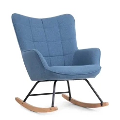 Blauer Schaukelsessel Conzuela