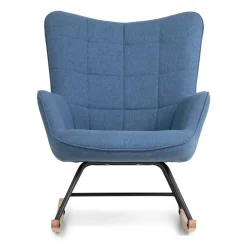 Blauer Schaukelsessel Conzuela