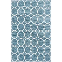 Blauer Teppich Acasa