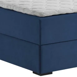 Blaues Boxspringbett Saragoza